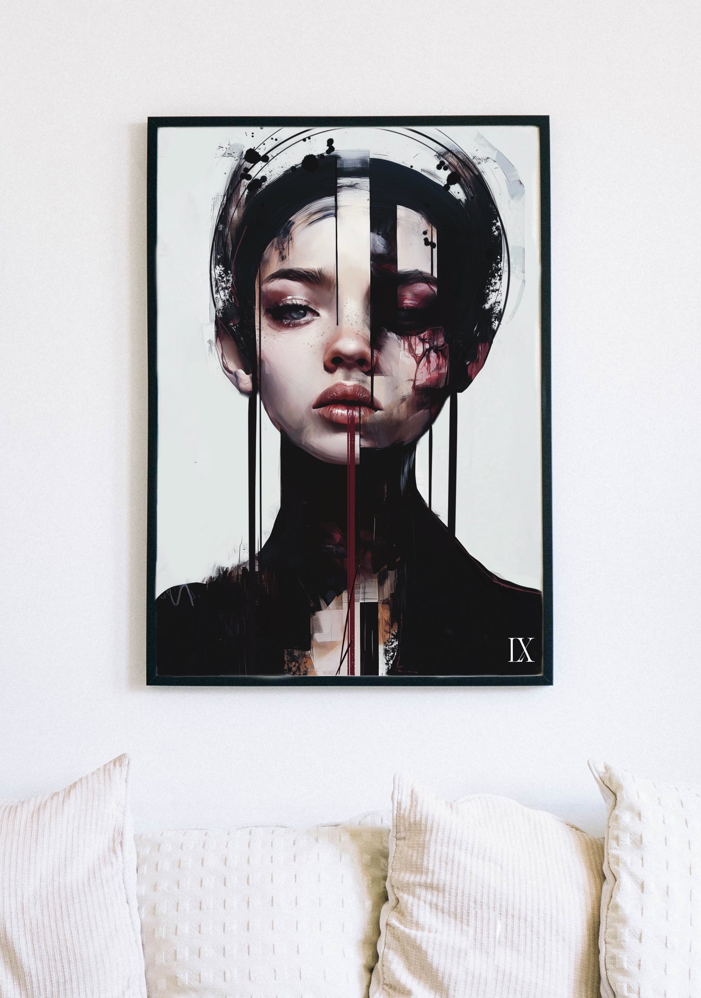"Shattered Mirrors" Print by Fauve Lex
