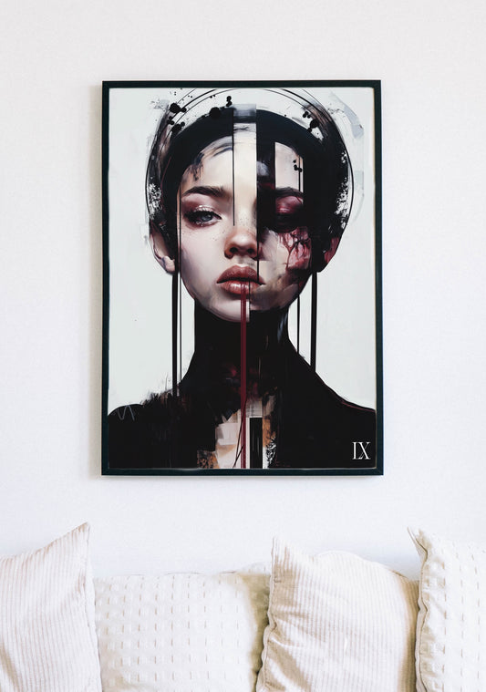 "Shattered Mirrors" Print by Fauve Lex
